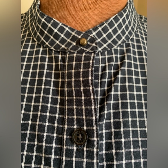 Lauren Ralph Lauren button down blouse top dark academia - Picture 3 of 11